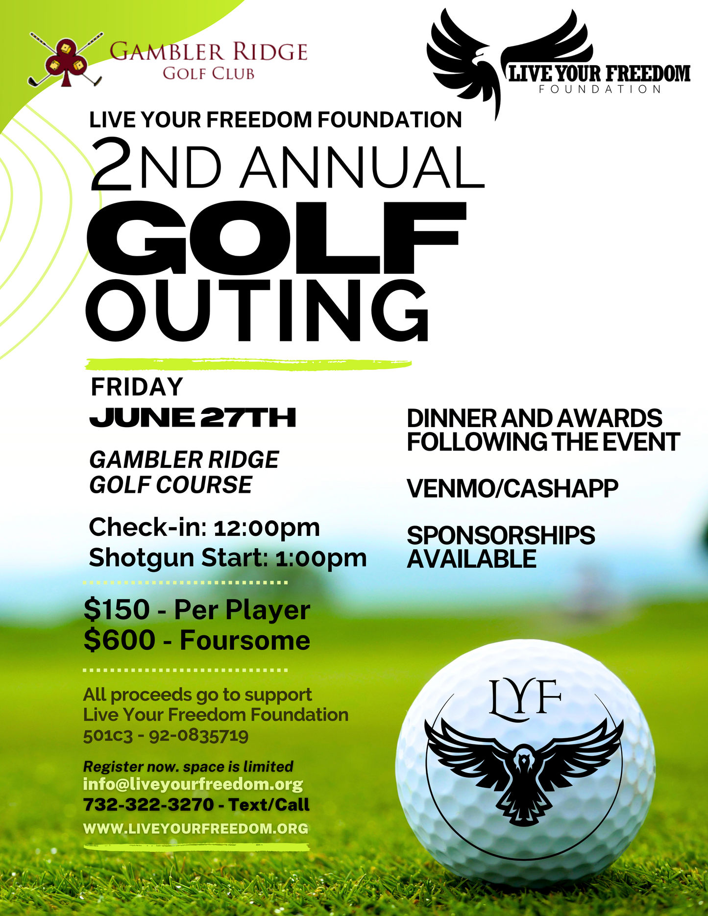 NJ GOLF OUTING